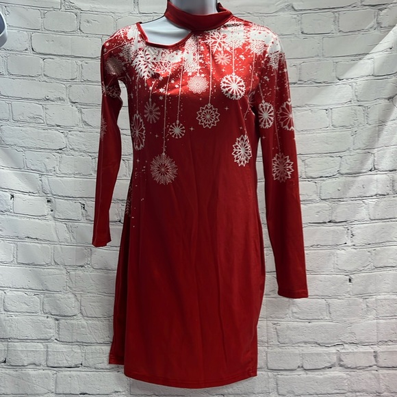 NWOT SHEIN Christmas Dress - Picture 2 of 6